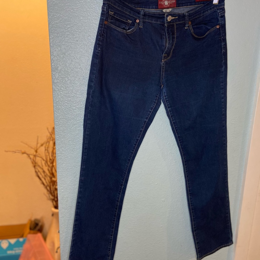 Lucky Brand Sophia Straight, The Art of Blue Jeans